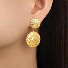 Miduoduo F1206-7 Earrings Gold - Dimension & Weight Specifications