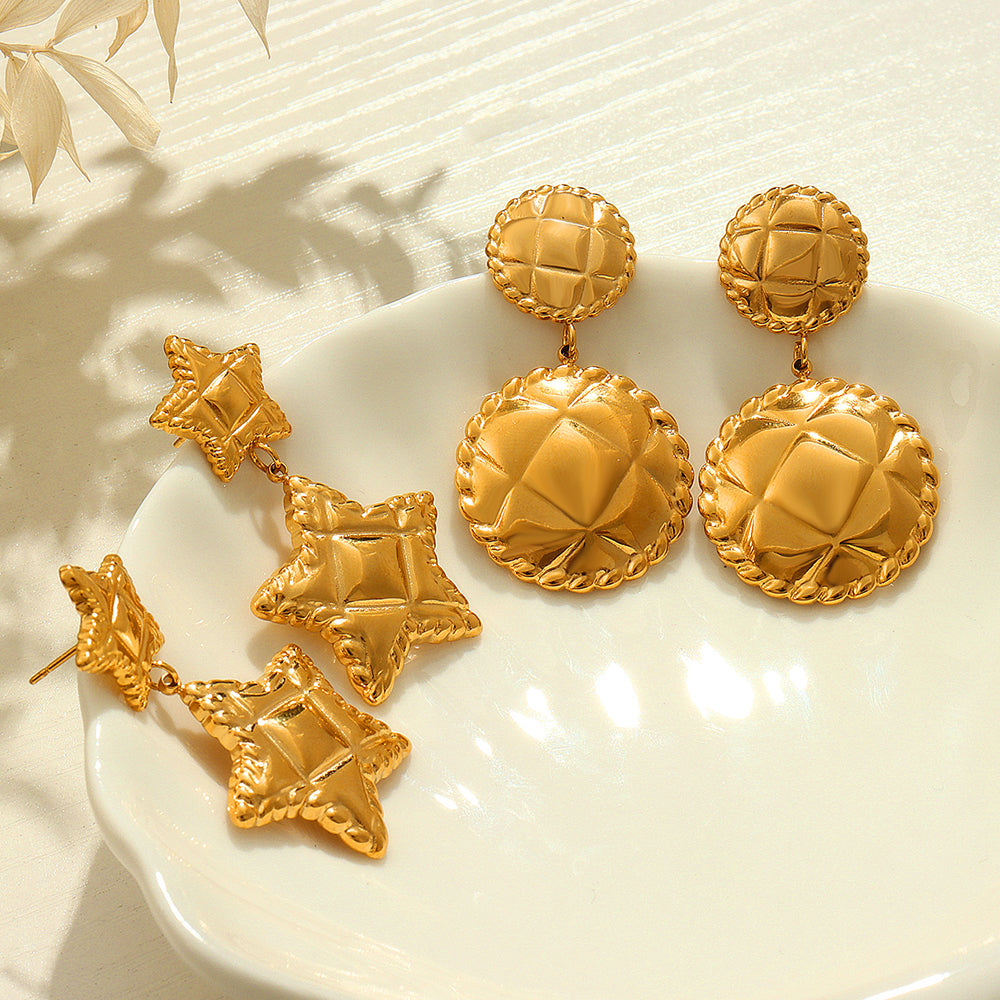 Miduoduo F1206-7 Earrings - Clean White Background Main View