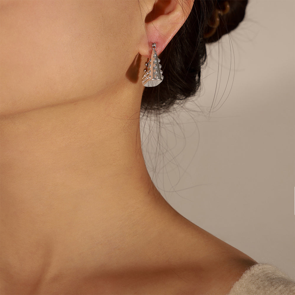 Miduoduo F1252 Earrings Steel - Dimension & Weight Specifications