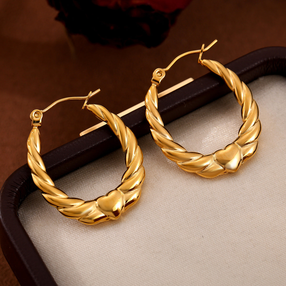 Miduoduo F126 Earrings - Lifestyle Wearing View 2