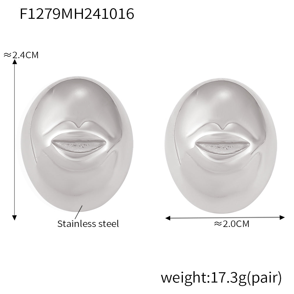 Miduoduo F1279 Earrings Steel - Dimension & Weight Specifications