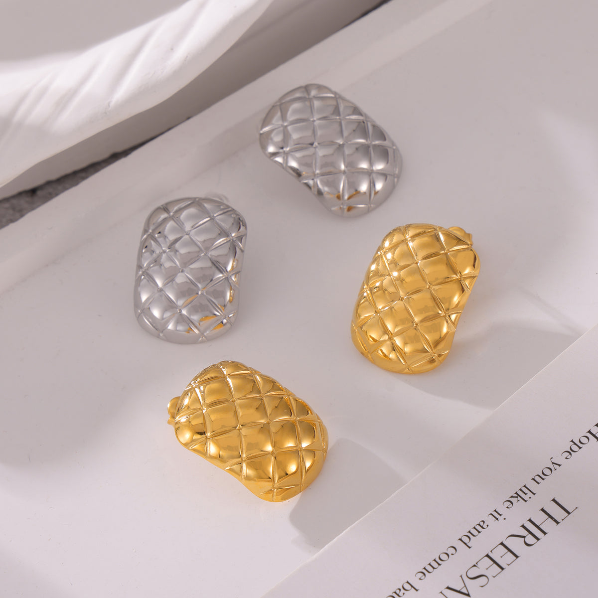 Miduoduo F1368 Earrings - Lifestyle Wearing View 1