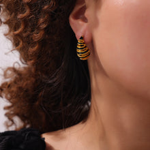 Miduoduo F1433 Earrings - Lifestyle Wearing View 4