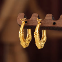 Miduoduo F1540 Earrings - Lifestyle Wearing View 2