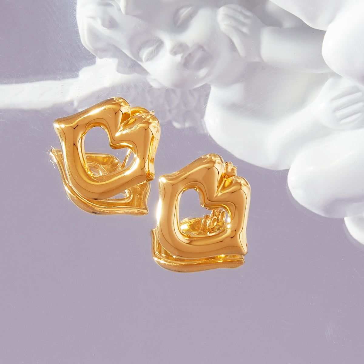 Miduoduo F1547 Earrings - Lifestyle Wearing View 1