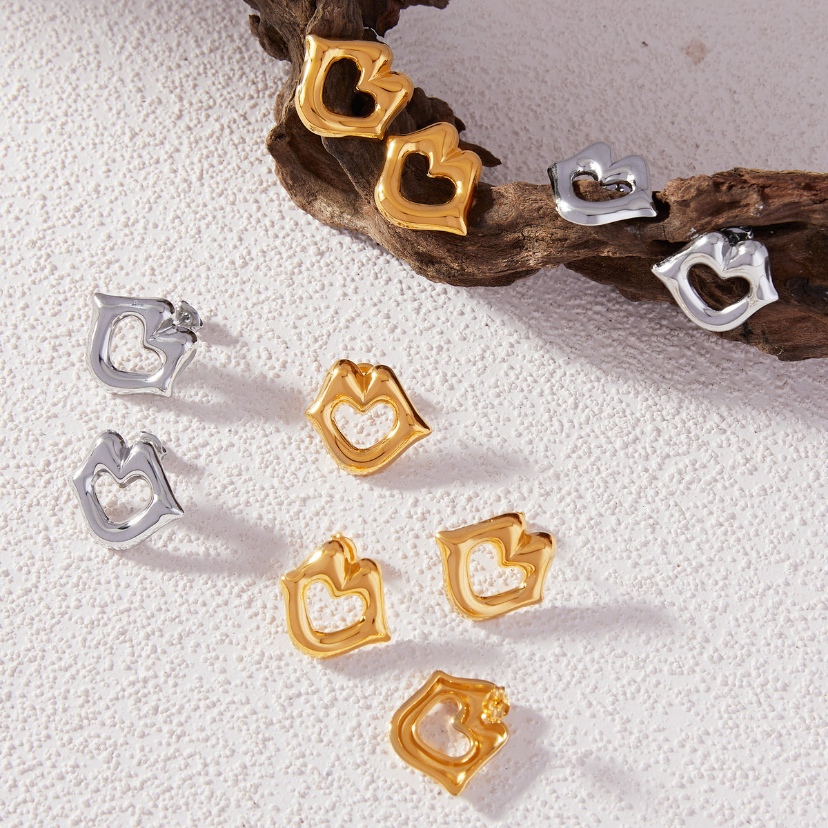 Miduoduo F1547 Earrings - Lifestyle Wearing View 5