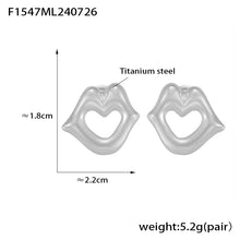 Miduoduo F1547 Earrings Steel - Dimension & Weight Specifications