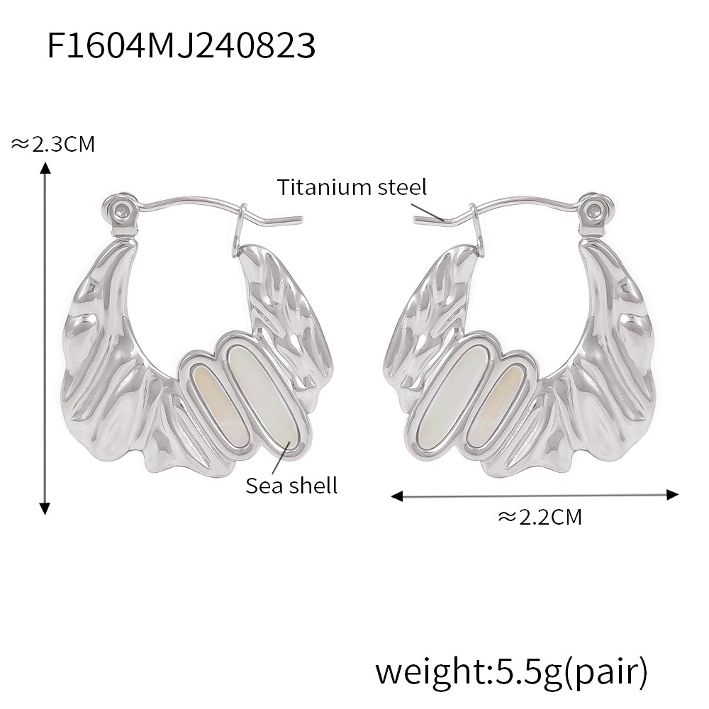 Miduoduo F1604 Earrings Steel - Dimension & Weight Specifications