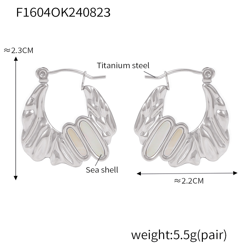 Miduoduo F1604 Earrings Steel - Dimension & Weight Specifications