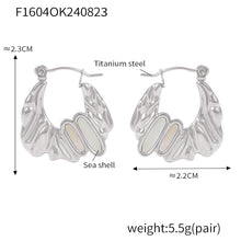 Miduoduo F1604 Earrings Steel - Dimension & Weight Specifications