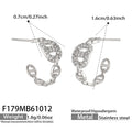 Zircon Steel / Earrings
