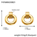 F476 Compact Round / Gold