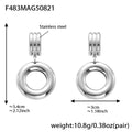F483 Large Round / Silver