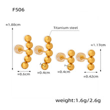 Miduoduo F506 Earrings Specs - Dimension & Weight Specifications