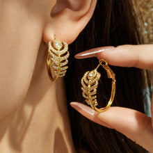 316L Stainless Steel 18K PVD Gold Feather Ring made with 316L stainless steel and 18K PVD gold finish for wholesale jewelry buyers - image 8