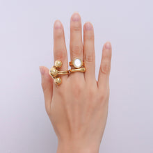 316L Stainless Steel 18K PVD Gold Five-Pointed Star Ring made with 316L stainless steel and 18K PVD gold finish for wholesale jewelry buyers - image 4