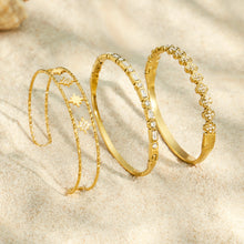 316L Stainless Steel 18K PVD Gold Four-leaf Flower Bracelet made with 316L stainless steel and 18K PVD gold finish for wholesale jewelry buyers - image 14
