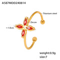 GoldRed Zircon / Ring