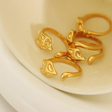 Stylish 18K PVD Gold Ring for Women