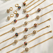 316L Stainless Steel 18K PVD Gold Geometric Ball Bracelet made with 316L stainless steel and 18K PVD gold finish for wholesale jewelry buyers - image 6