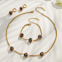 316L Stainless Steel 18K PVD Gold Geometric Ball Bracelet made with 316L stainless steel and 18K PVD gold finish for wholesale jewelry buyers - image 9