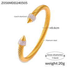 316L Stainless Steel 18K PVD Gold Geometric Bangle Bracelet made with 316L stainless steel and 18K PVD gold finish for wholesale jewelry buyers - image 6
