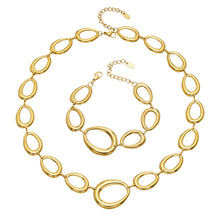 316L Stainless Steel 18K PVD Gold Geometric Chain Bracelet made with 316L stainless steel and 18K PVD gold finish for wholesale jewelry buyers - image 5