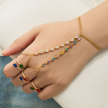 304 Stainless Steel 18K PVD Gold Geometric Drop Ring and Bracelet made with 304 Stainless Steel and 18K PVD gold finish for wholesale jewelry buyers - image 9