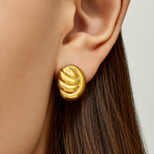 316L Stainless Steel 18K PVD Gold Geometric Earrings made with 316L stainless steel and 18K PVD gold finish for wholesale jewelry buyers - image 10