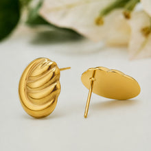 316L Stainless Steel 18K PVD Gold Geometric Earrings made with 316L stainless steel and 18K PVD gold finish for wholesale jewelry buyers - image 6