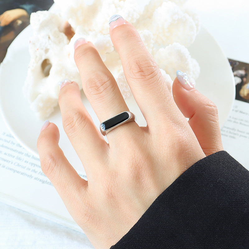 316L Stainless Steel 18K PVD Gold Geometric Element Ring made with 316L stainless steel and 18K PVD gold finish for wholesale jewelry buyers - image 3