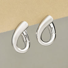 316L Stainless Steel 18K PVD Gold Geometric Hollow Waterdrop Earrings made with 316L stainless steel and 18K PVD gold finish for wholesale jewelry buyers - image 6