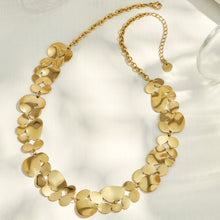 316L Stainless Steel 18K PVD Gold Geometric Pendant Necklace made with 316L stainless steel and 18K PVD gold finish for wholesale jewelry buyers - image 5