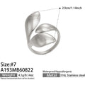 Triple-Layer Leaf Steel Open / Size 7