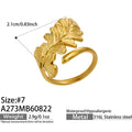 Leaf Gold Open / Size 7