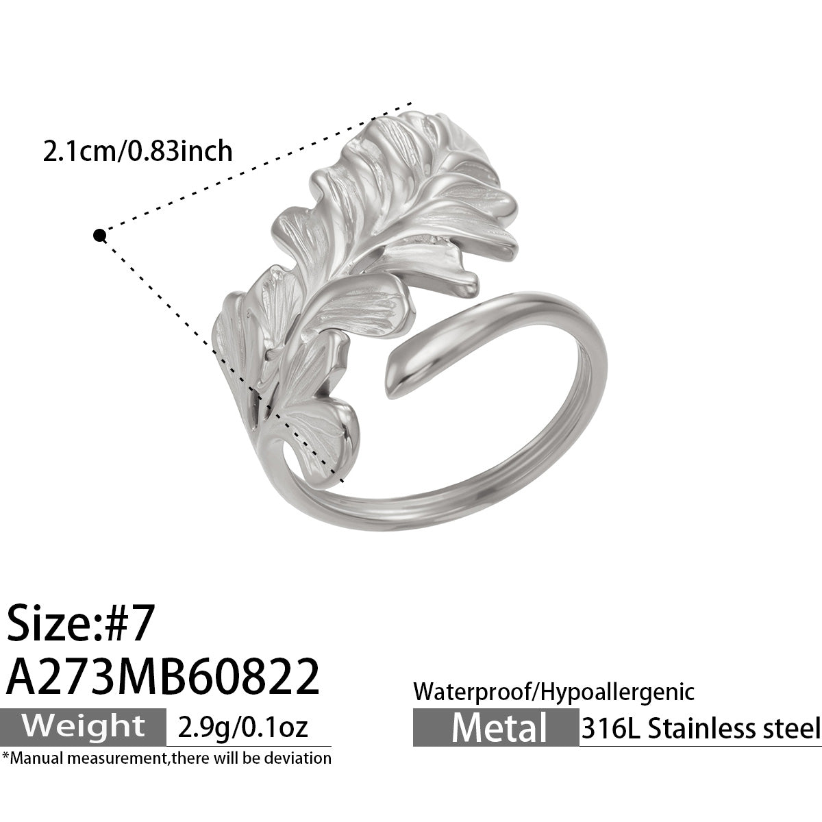 316L Stainless Steel 18K PVD Gold Geometric Ring Set made with 316L stainless steel and 18K PVD gold finish for wholesale jewelry buyers - image 6