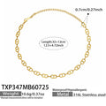 Necklace / Mariner Link Gold / 12cm