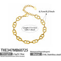 Bracelet / Mariner Link Gold / 5cm