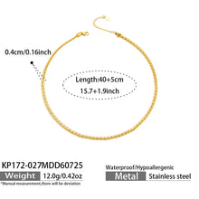 Gold minimalist faux pearl necklace chain length and product specification guide