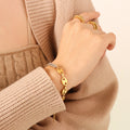 Bracelet / Gold Tone / 5cm