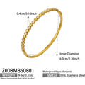 Round Zircon – Gold