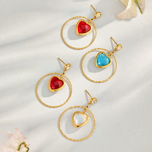 316L Stainless Steel 18K PVD Gold Heart Earring made with 316L stainless steel and 18K PVD gold finish for wholesale jewelry buyers - image 10