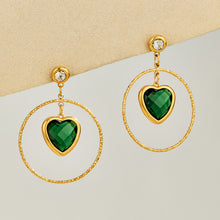 316L Stainless Steel 18K PVD Gold Heart Earring made with 316L stainless steel and 18K PVD gold finish for wholesale jewelry buyers - image 7