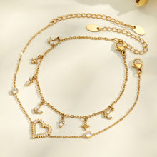 316L Stainless Steel 18K PVD Gold Heart Zircon Necklace made with 316L stainless steel and 18K PVD gold finish for wholesale jewelry buyers - image 3
