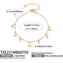 316L Stainless Steel 18K PVD Gold Heart Zircon Necklace made with 316L stainless steel and 18K PVD gold finish for wholesale jewelry buyers - image 6