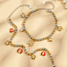 316L Stainless Steel 18K PVD Gold Insect Pendant Bracelet made with 316L stainless steel and 18K PVD gold finish for wholesale jewelry buyers - image 12