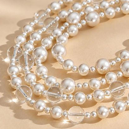 316L Stainless Steel 18K PVD Gold Irregular Pearl Necklace made with 316L stainless steel and 18K PVD gold finish for wholesale jewelry buyers - image 17