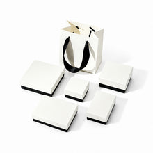 Stainless steel jewelry box with sponge padding