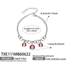 316L Stainless Steel 18K PVD Gold Ladybug Zircon Bracelet and Necklace made with 316L stainless steel and 18K PVD gold finish for wholesale jewelry buyers - image 15