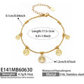 Tree of Life with Zircon - Gold / 5cm